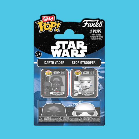 (Pre-Order) Darth Vader & Stormtrooper 2-Pack Funko Bitty Pop! Star Wars
