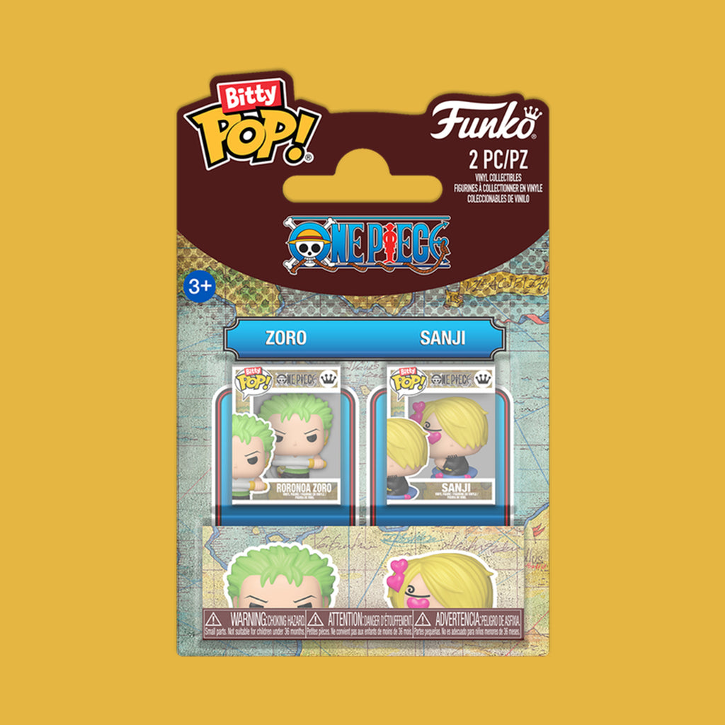 Zoro & Sanji  2er-Pack Funko Bitty Pop! One Piece