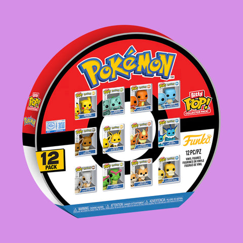 (Pre-Order) Pokemon 12 Figuren Multipack Funko Bitty Pop! Pokemon