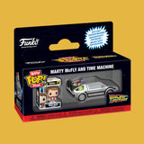 (Pre-Order) Marty with DeLorean Time Machine Funko Bitty Pop! Rides Back to the Future