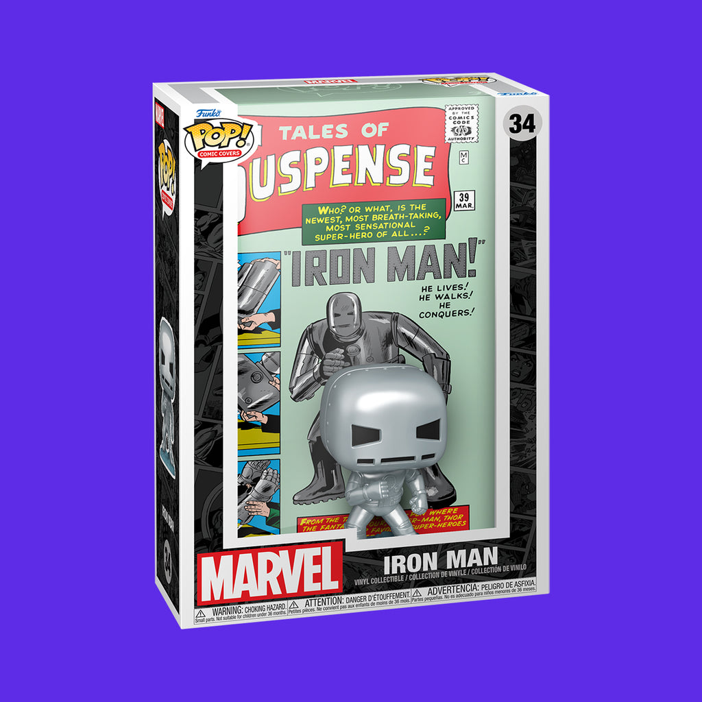 (Pre-Order) Iron Man Funko Pop! Comic Cover (34) Marvel