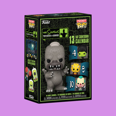 Treehouse of Horror 13 Days Countdown Calendar Funko Pocket POP! The Simpsons