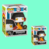 (leicht beschädigte Packung) Susamaru Funko Pop! Chase Bundle (1409) Demon Slayer