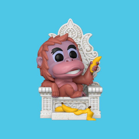 King Louie on Throne Funko Pop! Deluxe (1491) Disney The Jungle Book