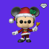 Holiday Mickey Mouse Diamond Glitter Funko Pop! (612) Disney