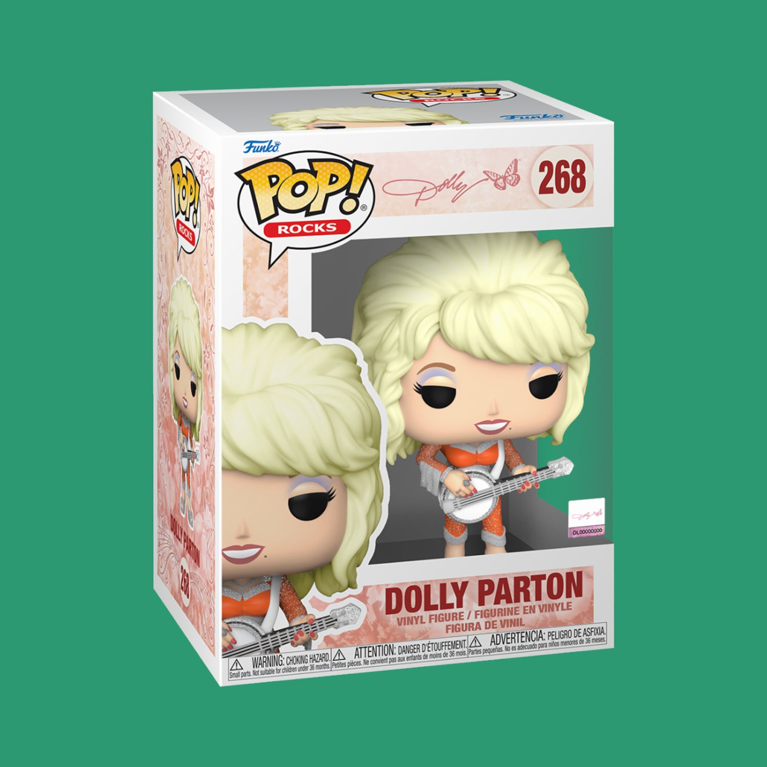 Dolly Parton Funko POP! (268) Dolly Parton – Nerdy Terdy Gang