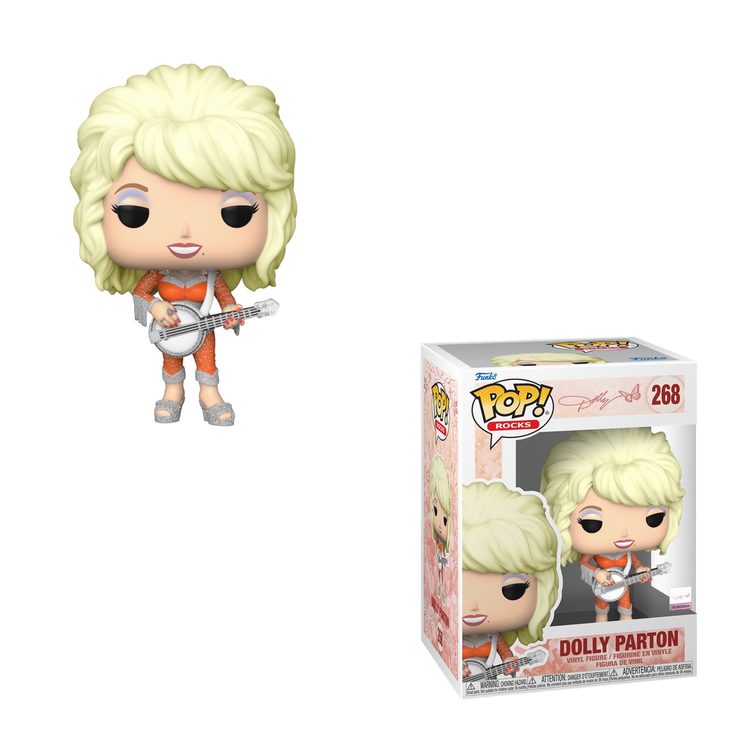 Dolly Parton Funko POP! (268) Dolly Parton – Nerdy Terdy Gang