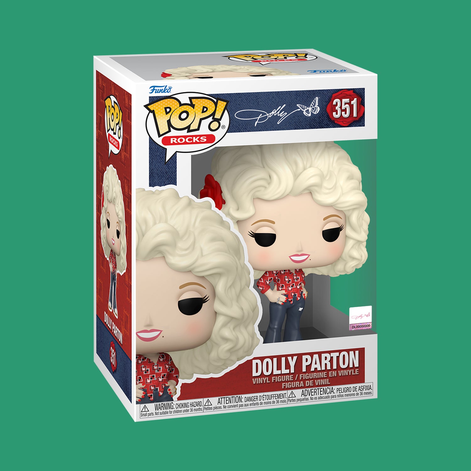 Dolly Parton ('77 Tour) Funko POP! (351) Dolly Parton – Nerdy