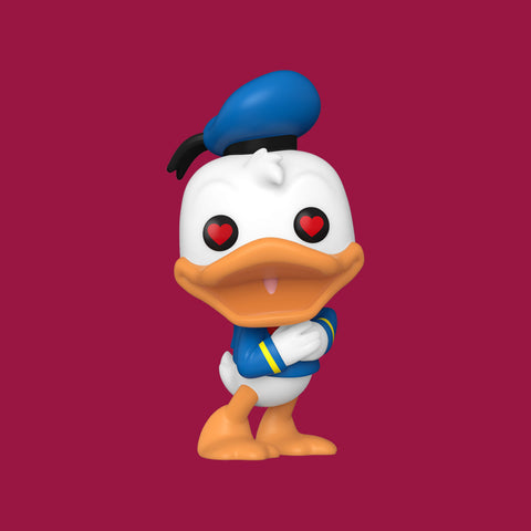 (Pre-Order) Donald Duck with Heart Eyes Funko Pop! (1445) Disney Donald Duck 90th Anniversary