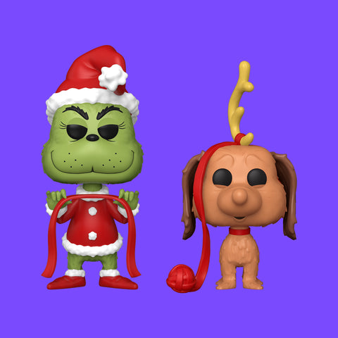 Grinch & Max Funko Pop! 2-Pack Dr. Seuss Grinch