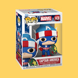 (Pre-Order) Holiday Captain America Funko Pop! (1438) Marvel