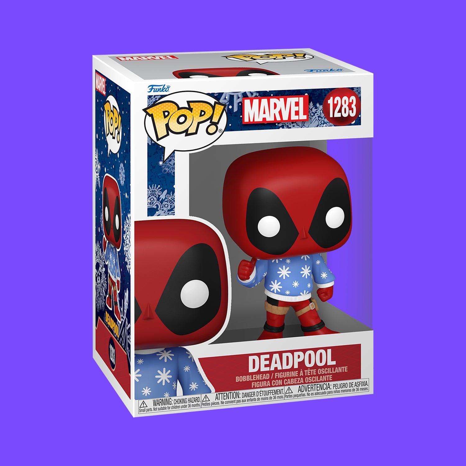 Holiday Deadpool Funko Pop! (1283) Marvel – Nerdy Terdy Gang