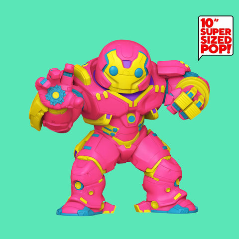 Blacklight Hulkbuster Supersized, 10-Inch Funko Pop! (1408) Marvel Infinity Saga