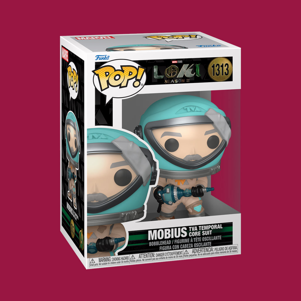 Loki POP! Vinyl Figure Mobius (TVA Temporal Core Suit) 9 cm