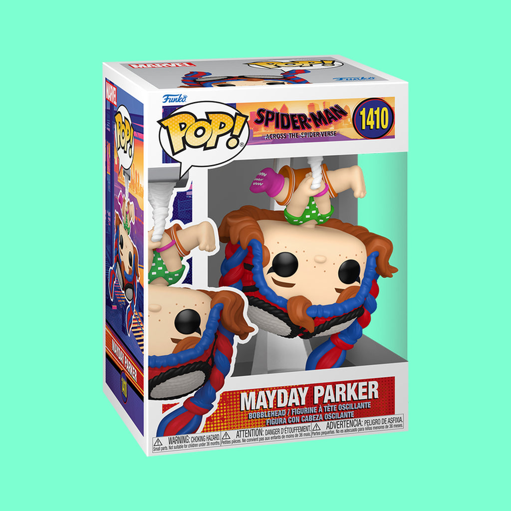 Mayday Parker Funko Pop! (1410) Spider-Man: Across the Spider-Verse – Nerdy Terdy Gang