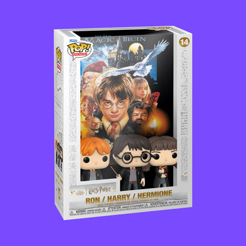 Ron, Harry & Hermione Funko Pop! Movie Poster (14) Harry Potter
