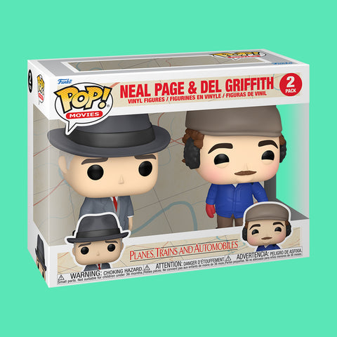 (Pre-Order) Neal Page & Del Griffith Funko Pop! 2-Pack Ein Ticket für Zwei