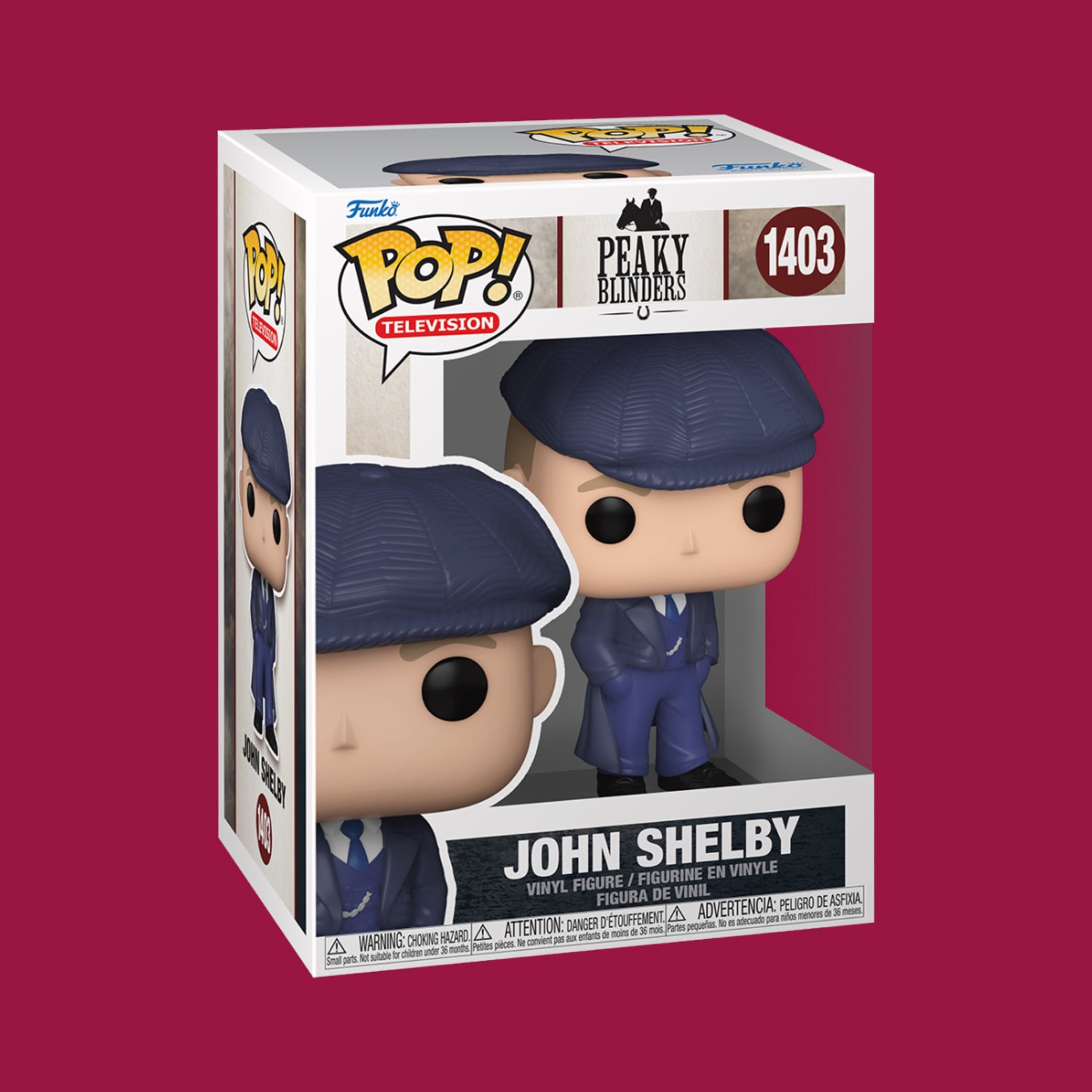 John Shelby Funko Pop! (1403) Peaky Blinders – Nerdy Terdy Gang