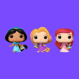 Jasmin, Ariel, Rapunzel 3er-Pack Funko Pocket POP! Disney Princesses