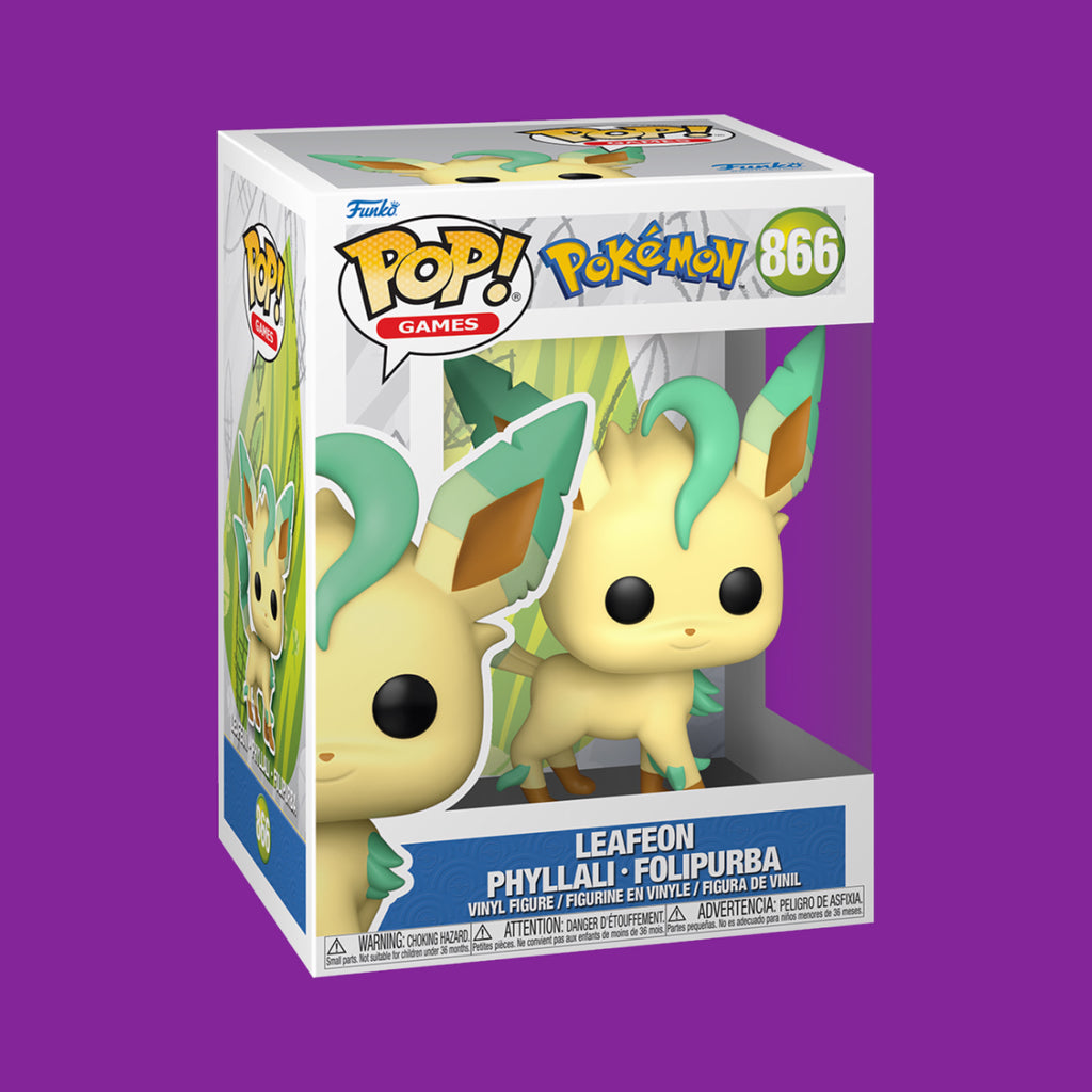 Leafeon / Phyllali Funko Pop! (866) Pokémon – Nerdy Terdy Gang