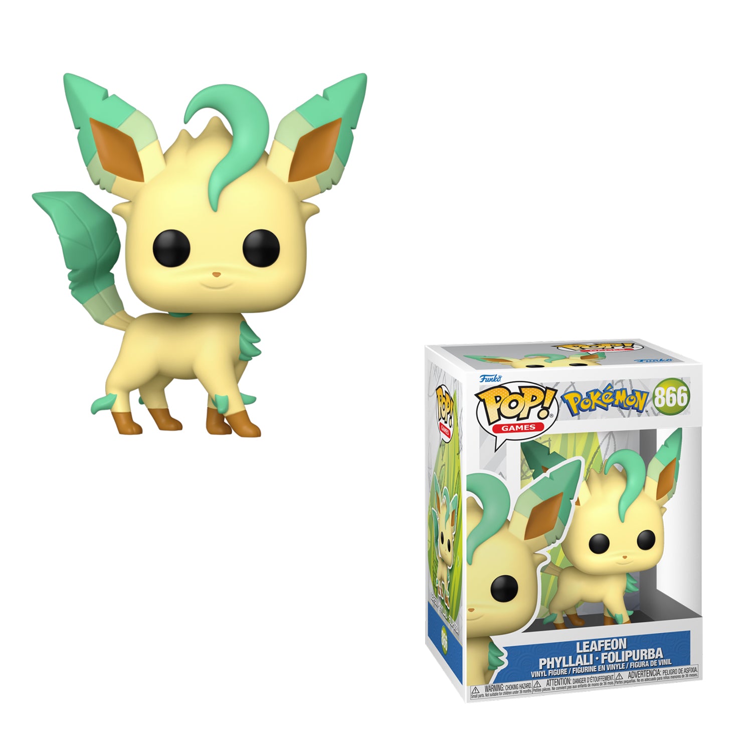 Pokemon - Funko Pop 866 Leafeon / Phyllali