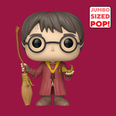 (Pre-Order) Jumbo Harry Potter with Nimbus 2000 Funko Pop! (10inch sized) Harry Potter Wizarding World