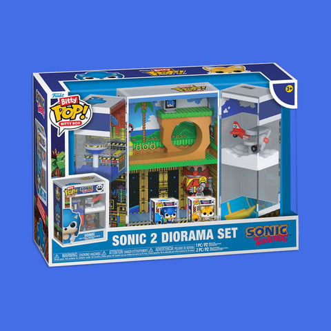 (Pre-Order) Sonic The Hedgehog 2 Funko Bitty Pop! Box Sonic