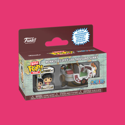 (Pre-Order) Monkey D Luffy & Thousand Sunny Funko Bitty Pop! Rides One Piece
