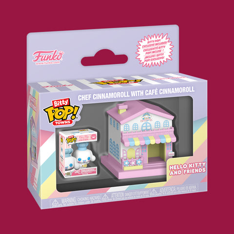 (Pre-Order) Chef and Café Cinnamoroll Funko Bitty Pop! Town Sanrio