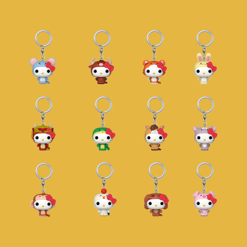 Hello Kitty Animals Funko Mystery Keychain (Blindbox)