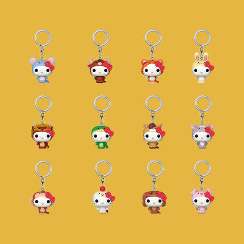 Hello Kitty Animals Funko Mystery Keychain (Blindbox)