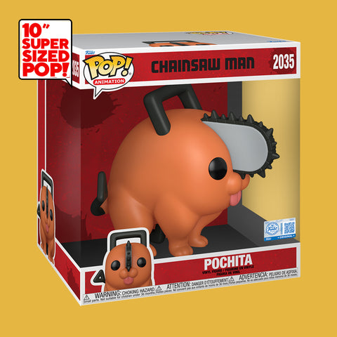 Pochita (2035) Jumbo 10inch Funko Pop! Chainsaw Man