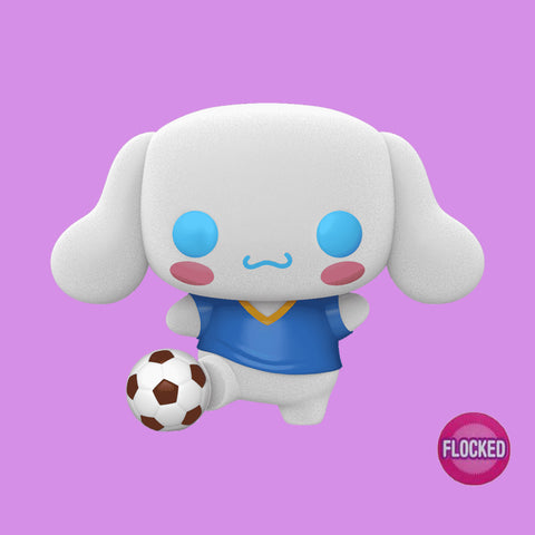 Soccer Cinnamoroll (Flocked) Funko Pop! (86) Hello Kitty and Friends