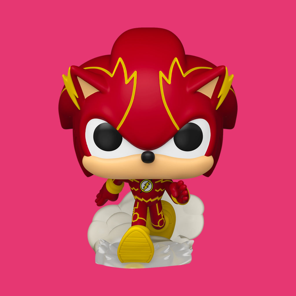 Sonic as The Flash (593) Funko Pop! DC Justice League x Sonic The Hedgehog