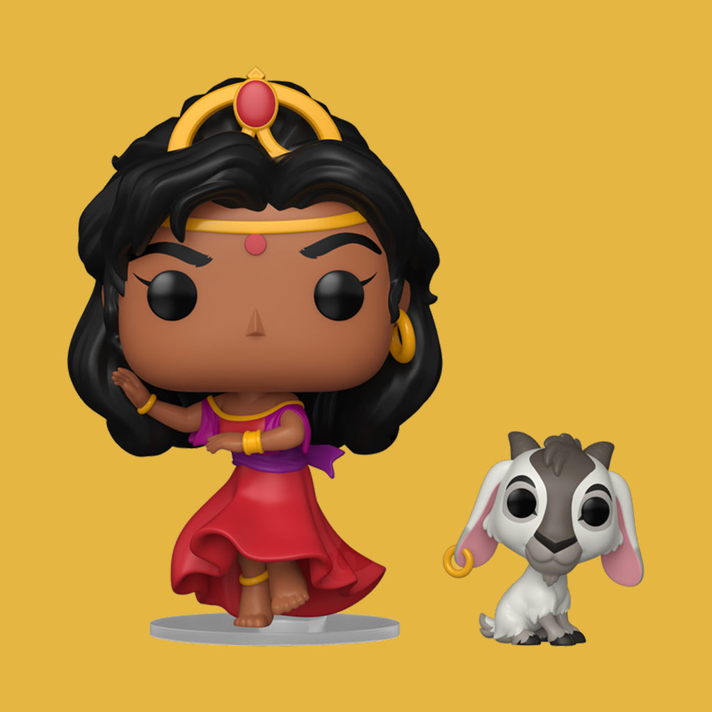 (Pre-Order) Esmeralda & Djali (1735) Funko POP! Der Glöckner von Notre-Dame