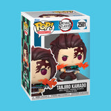 (Pre-Order) Tanjiro Kamado (Fire Breathing) (2501) Funko Pop! Demon Slayer