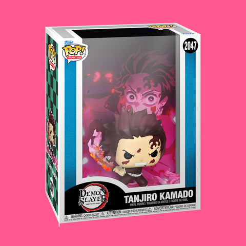 (Pre-Order) Tanjiro Kamado Cover (2047) Funko Pop! Demon Slayer