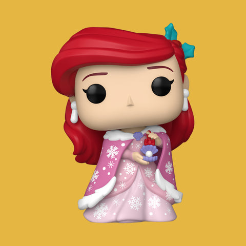 (Pre-Order) Arielle in Winter Outfit (1615) Funko Pop! Disney Princess