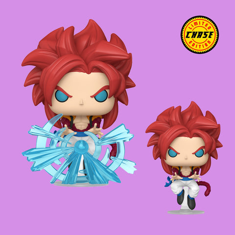 (Pre-Order) Super Saiyan 4 Gogeta Chase Bundle (2074) Funko Pop! Dragon Ball GT