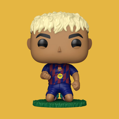 (Pre-Order) Lamine Yamal (Kneeling) Funko POP! FC Barcelona