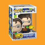 (Pre-Order) Chase Bundle Professor Brainard with Weebo (1833) Funko Pop! Disney's Flubber