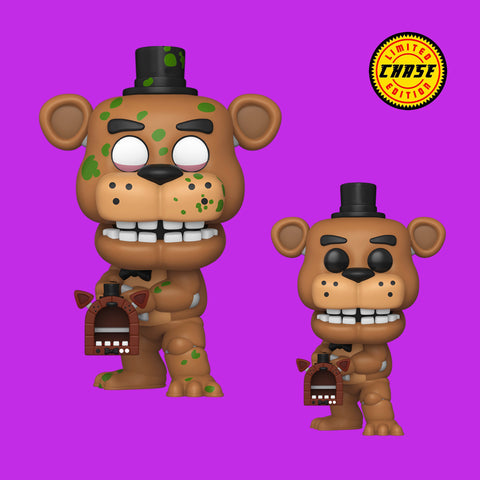 (Pre-Order) Freddy Fuzbear Chase Bundle (1096) Funko Pop! Fusion Five Nights At Freddy's