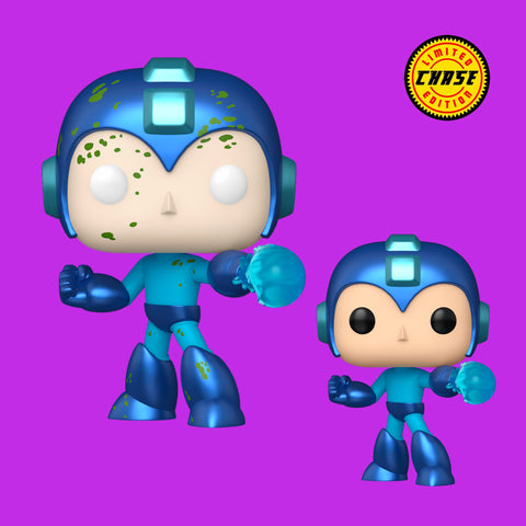 (Pre-Order) Mega Man Chase Bundle (1097) Funko Pop! Fusion Mega Man