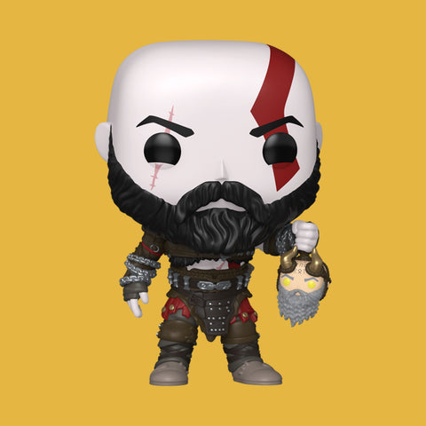 (Pre-Order) Kratos with Mimir’s Head (1340) Funko Pop! God of War Ragnarök