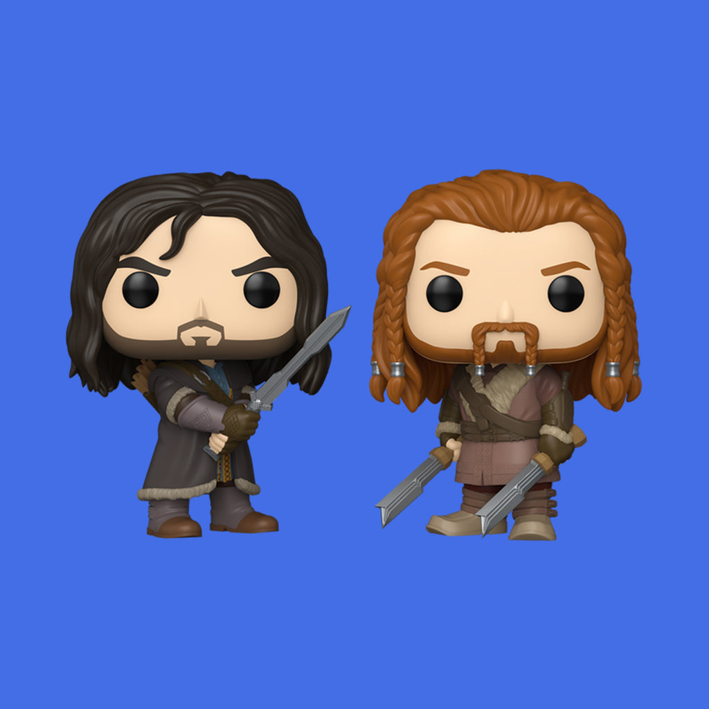 (Pre-Order) Kili & Fili (2er-Pack) Funko Pop! Herr der Ringe / Der Hobbit