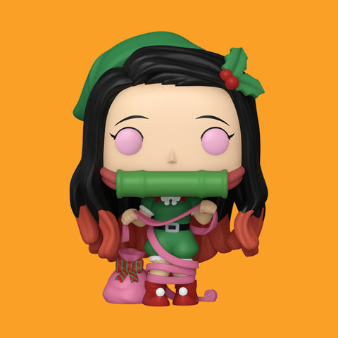 (Pre-Order) Nezuko Kamado Holiday Outfit (2033) Funko Pop! Demon Slayer