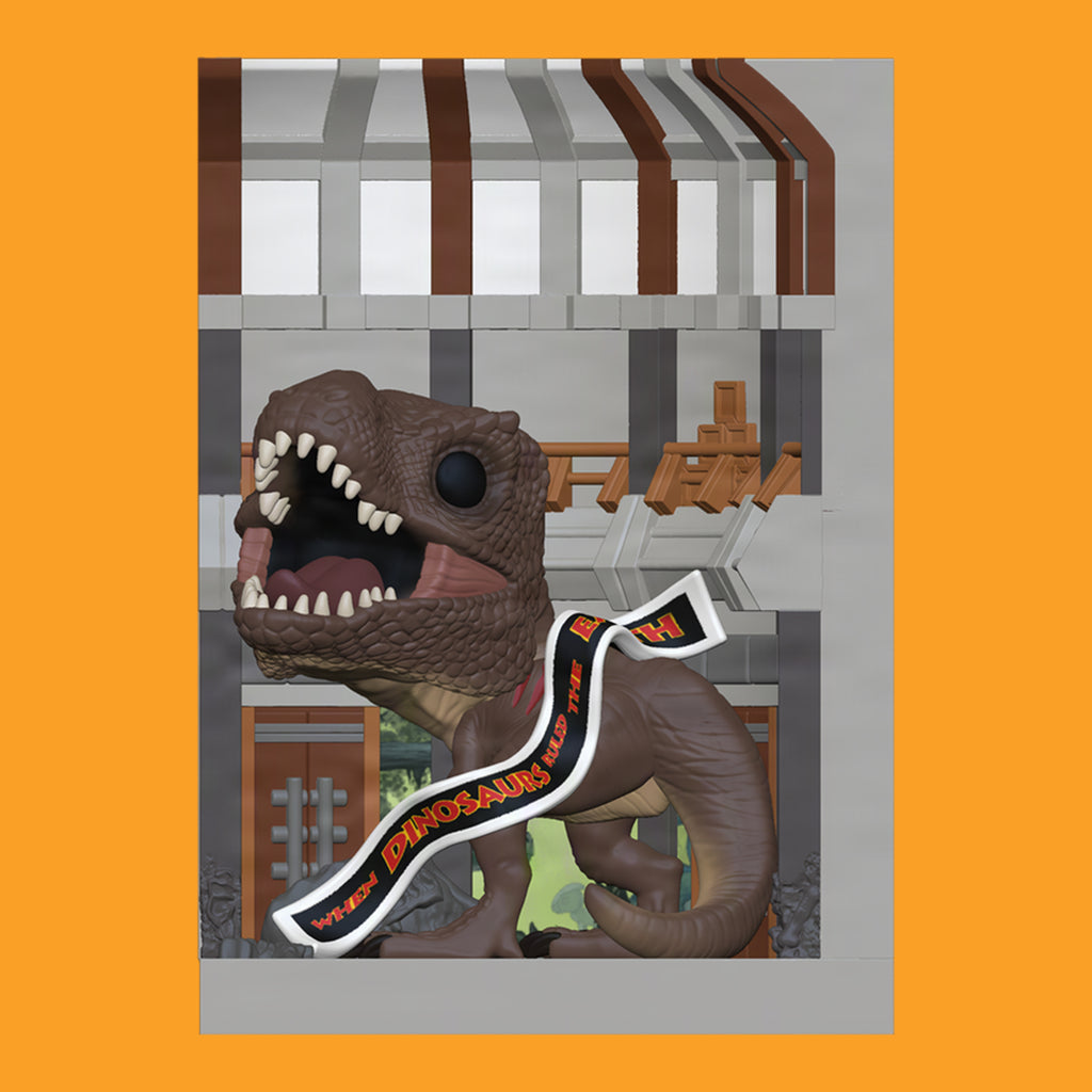 (Pre-Order) Tyrannosaurus Rex in Visitor Center Funko POP! Nooks Jurassic Park