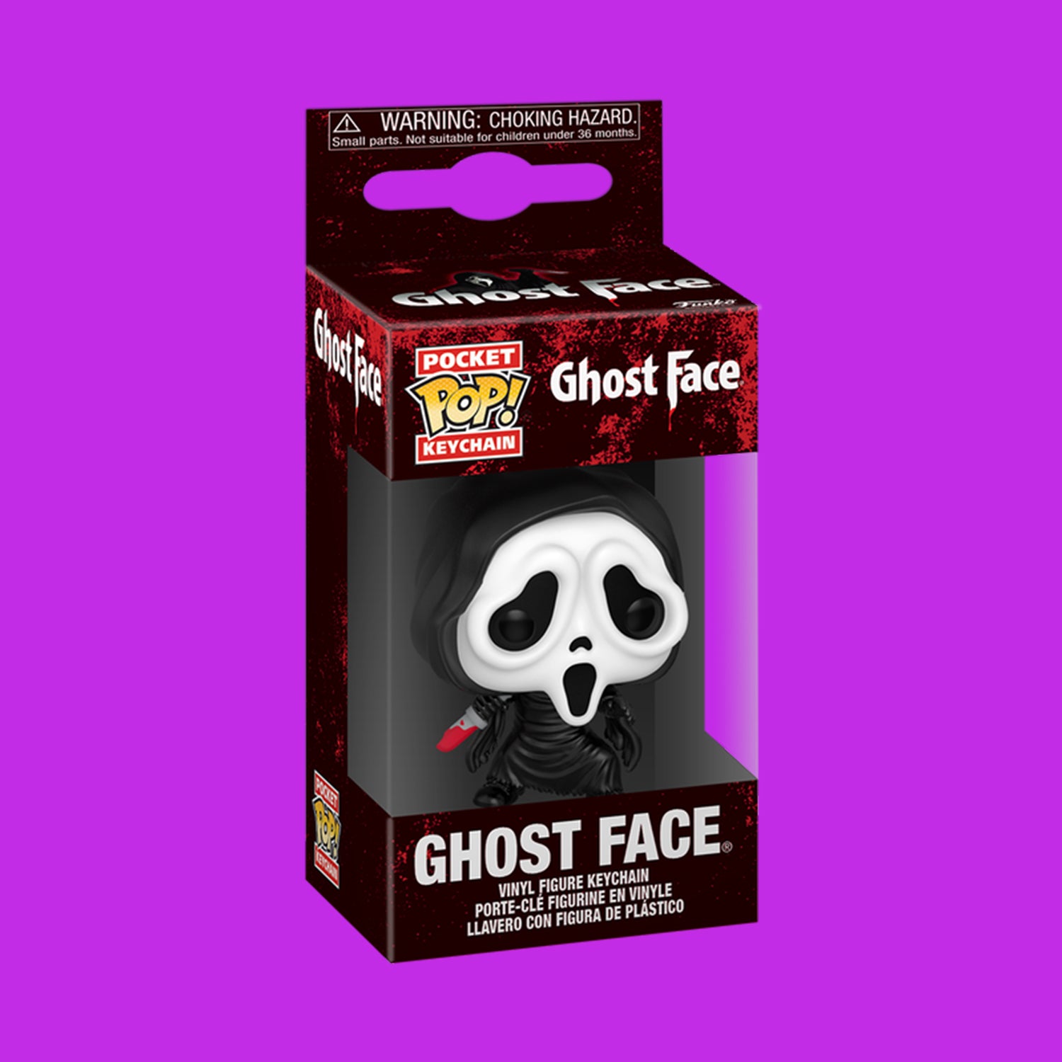 Ghostface Keychain Funko Pop! Scream – Nerdy Terdy Gang