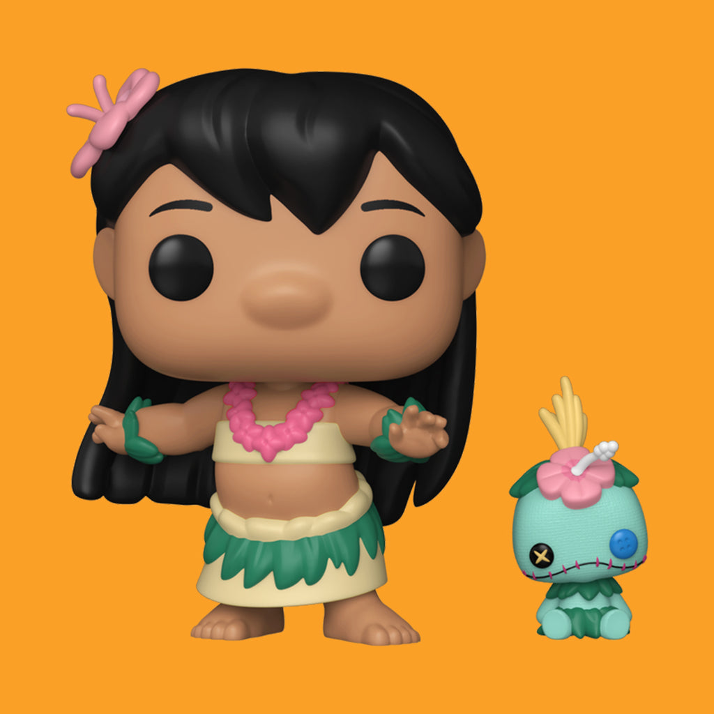 (Pre-Order) Hula Lilo with Scrump (1741) Funko POP! Lilo & Stitch