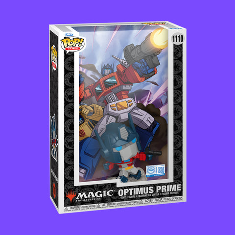 (Pre-Order) Optimus Prime Comic Cover (1110) Funko Pop! Transformers x Magic The Gathering